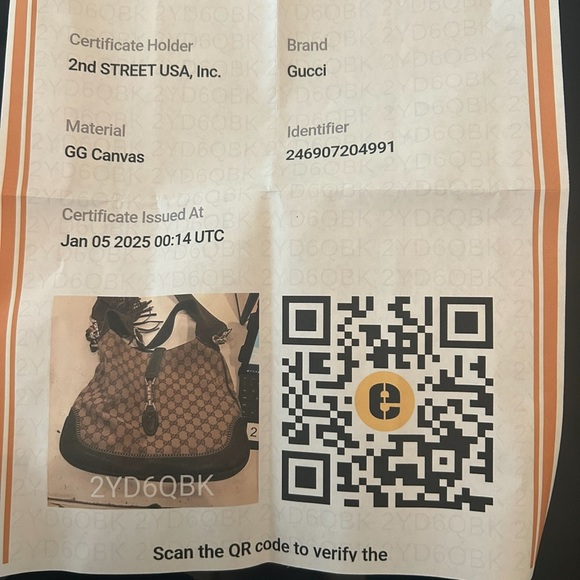 Gucci Beige and Brown Monogram Shoulder Bag - Picture 3 of 10